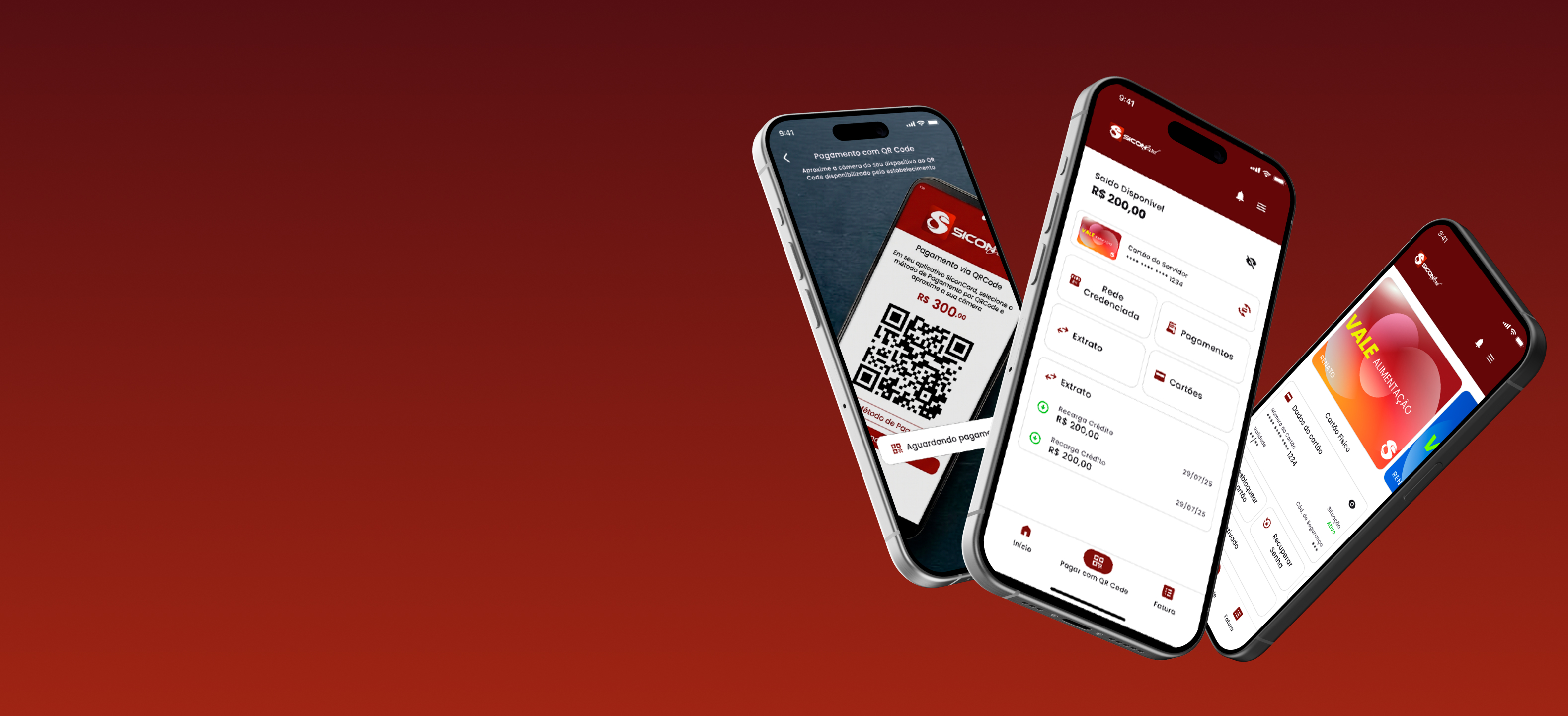 SiconCard — app de cartões de benefícios